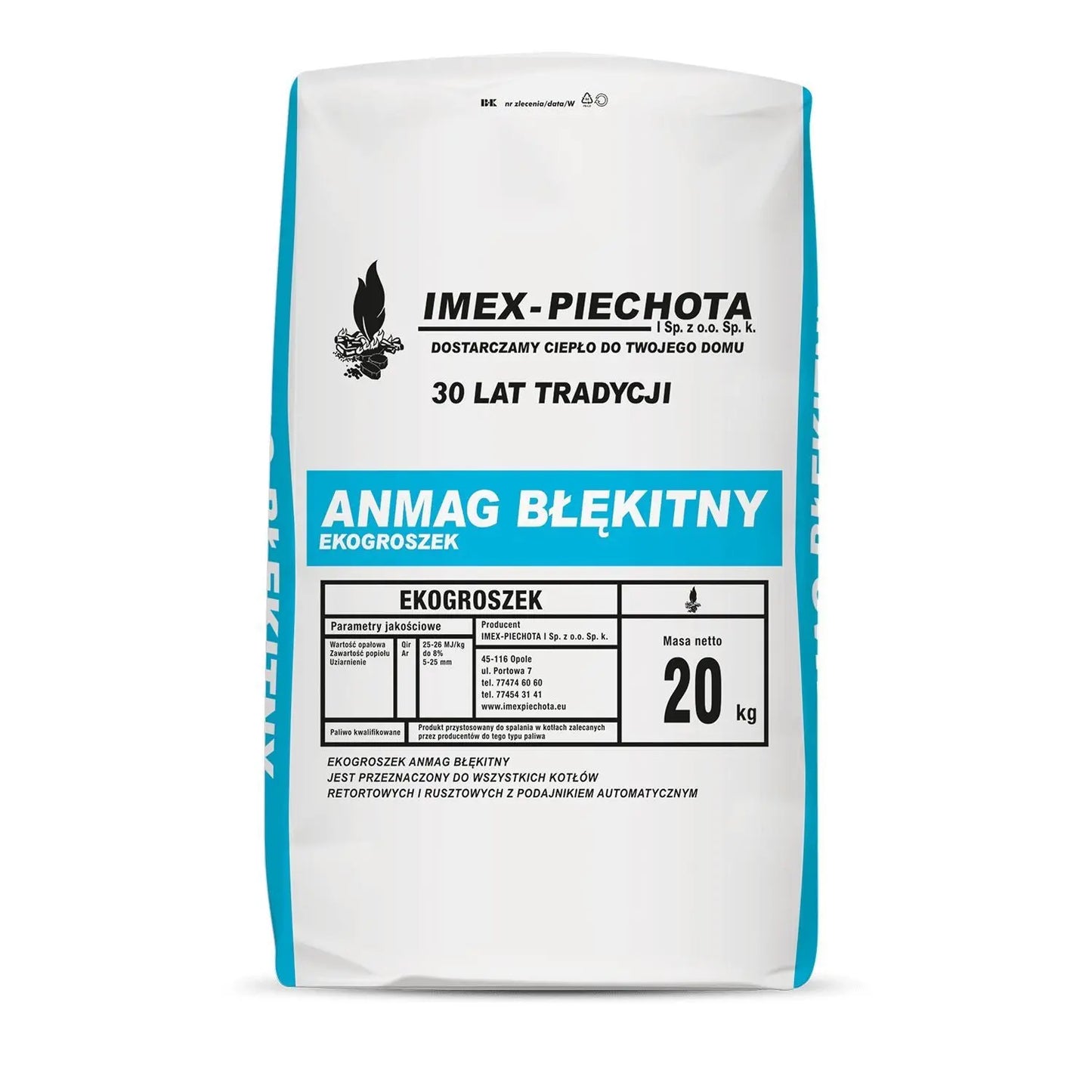 ANMAG Steinkohle 5 - 25 mm 20kg x 50 Sack 1000kg Palette