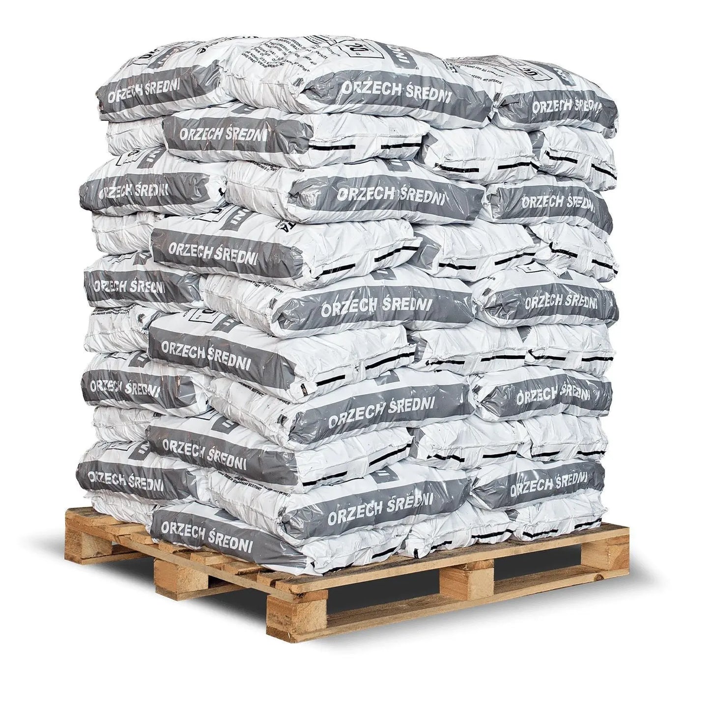 ANMAG Steinkohle 25 - 60 mm 20kg x 50 Sack 1000kg Palette