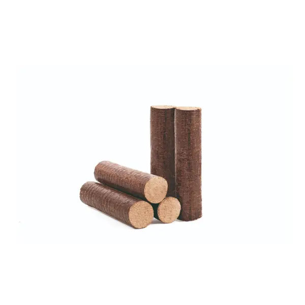 SPARK Holzbriketts rund 960 kg Palette (96 x 10 kg), aus Buchenholz, ohne Zusätze