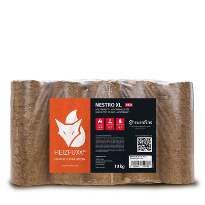 Heizfuxx Nestro XL Red 10kg x 96 Gebinde 960kg Palette