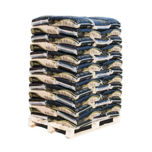 limp Holzpellets – 975-kg-Palette (6 mm, ENplus-A1)